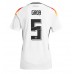 Maillot de foot Allemagne Pascal Gross #5 Domicile vêtements Europe 2024 Manches Courtes